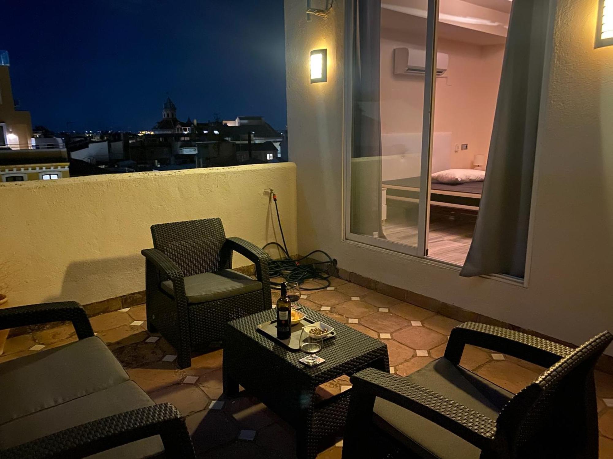 Atico Con Vistas En Granada Centro Lägenhet Exteriör bild