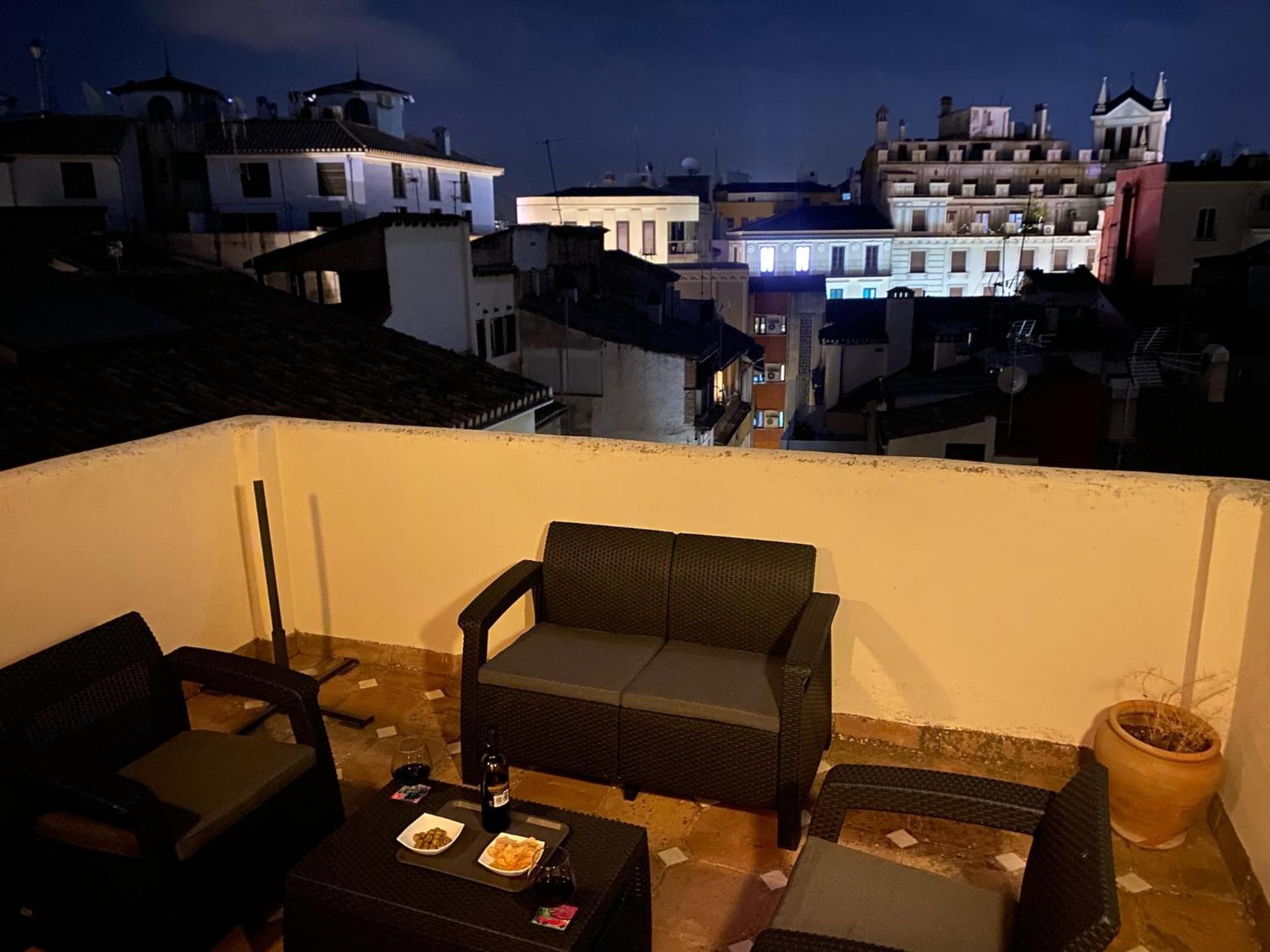 Atico Con Vistas En Granada Centro Lägenhet Exteriör bild